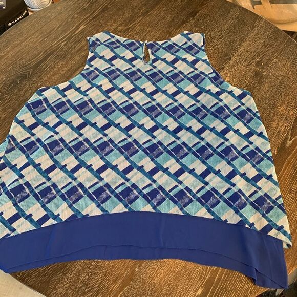 C Wonder Double Layer Sleeveless Blouse 28W - Picture 4 of 4